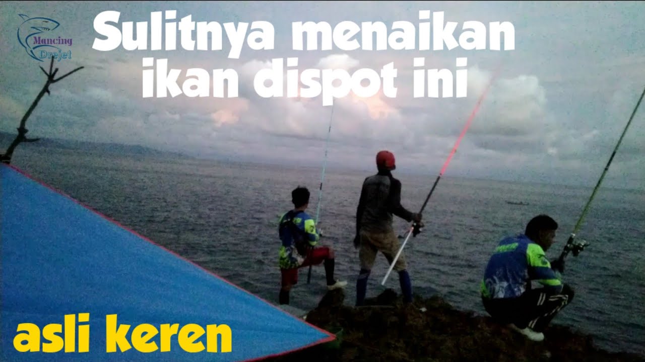Mancing malam dilaut bersama mancing malangan dapat kakap merah dan kampur kakap kuning yang cantik