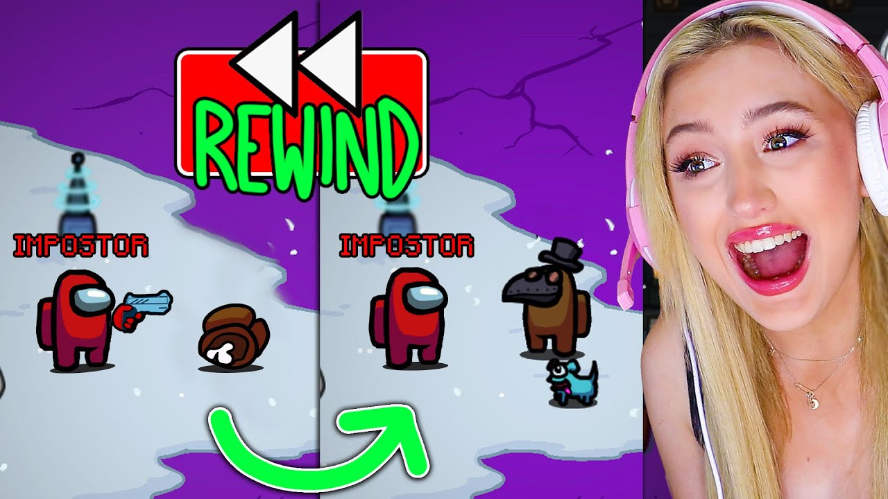 Among Us But You Can REWIND TIME! *Time Travel Mod*