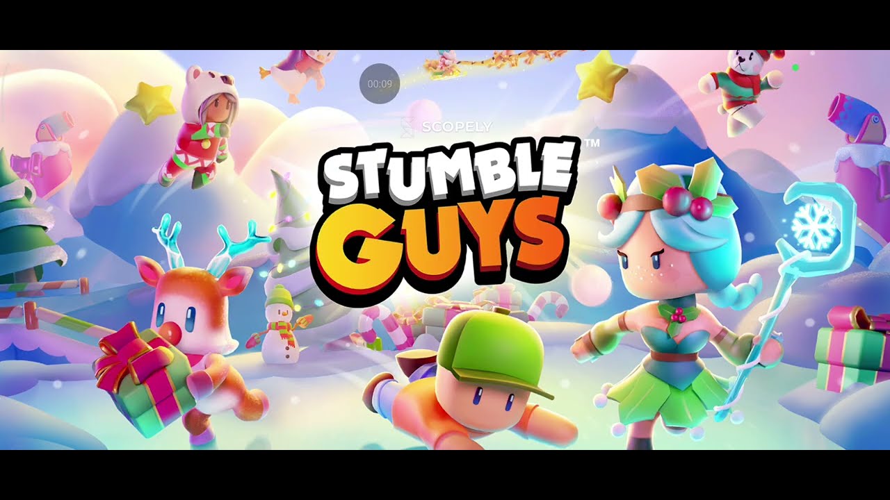 Stumble guys - new update 0.93 Is here, new season stumble pass x winer update ❄️🎁 🗿🍷 
