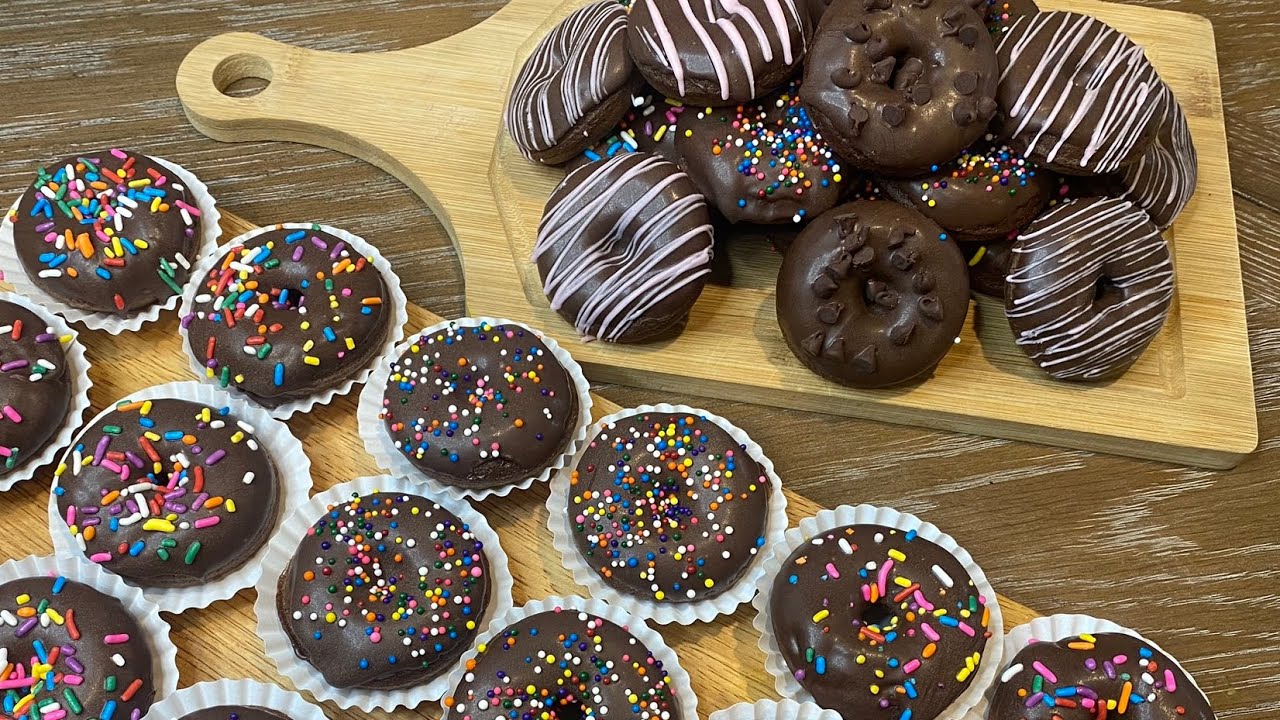 Mini Donitas - Mini Donitas con Harina de Caja para Pastel 🍩