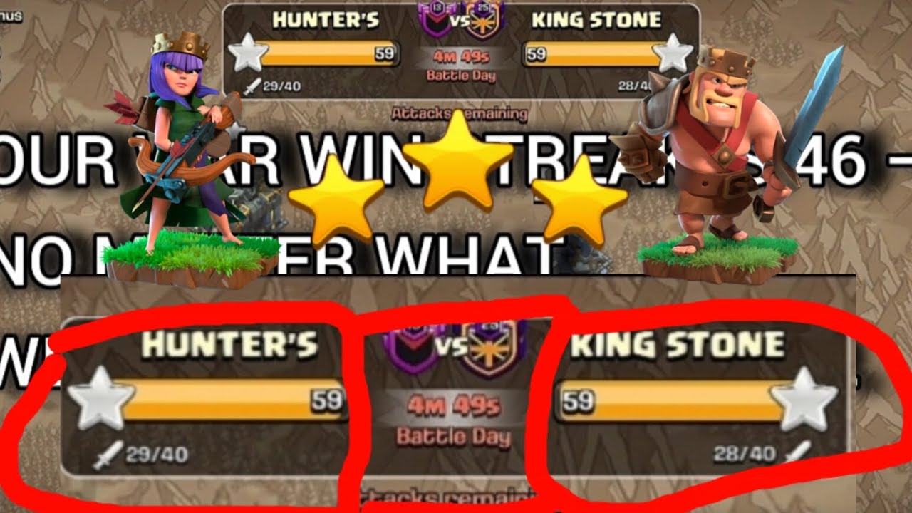 Our war win streak is 46 — no matter what, we have to win this war 😱🔥 II Clash of clans II #coc