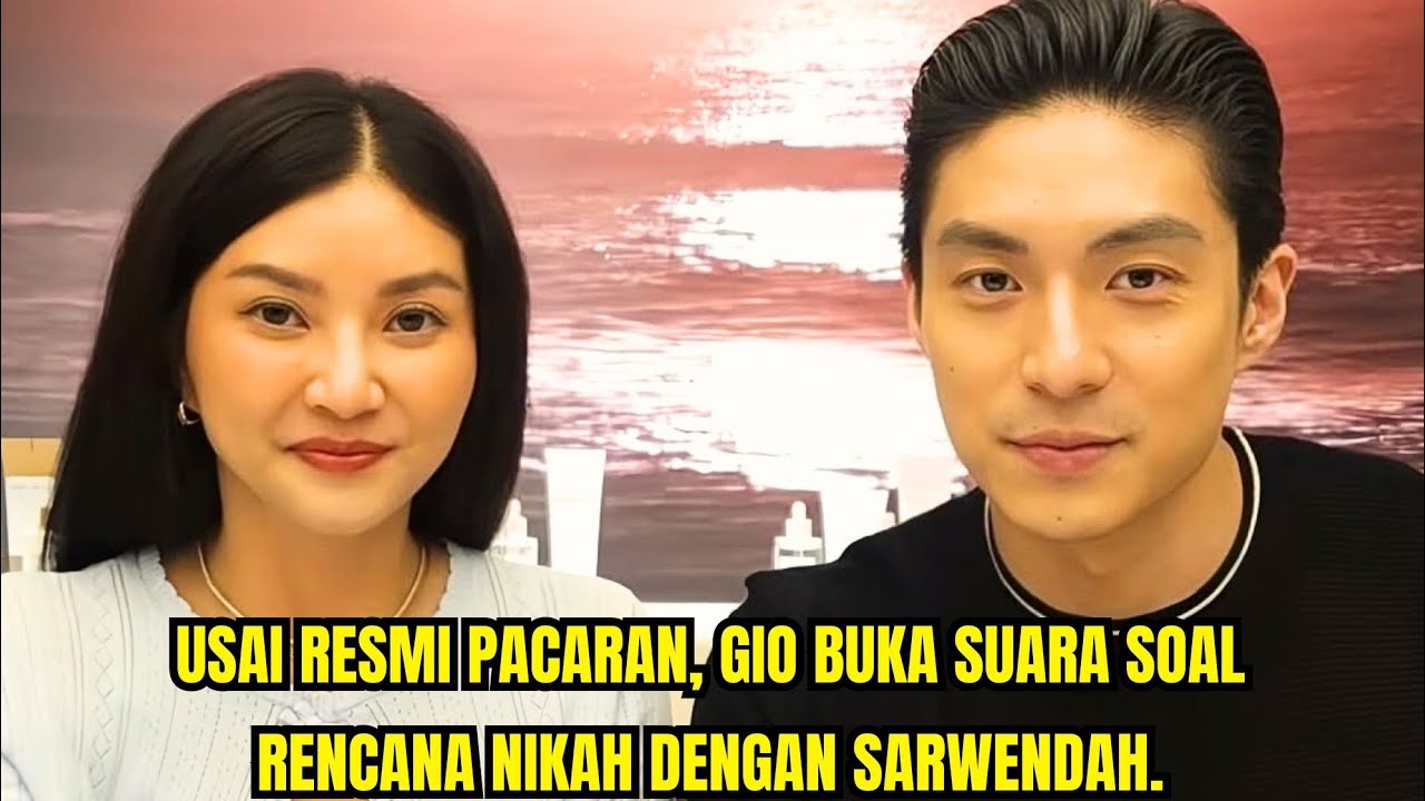 Usai Resmi Pacaran, Gio Buka Suara Soal Rencana Nikah dengan Sarwendah. 