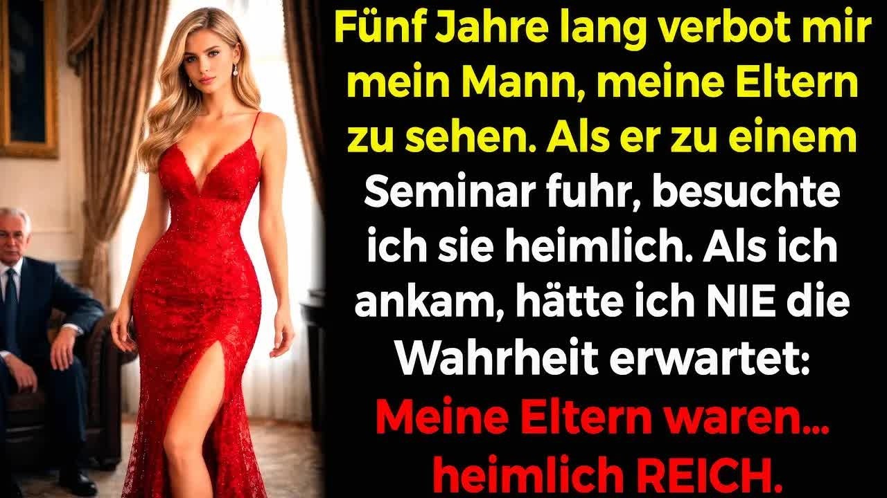 🤫 Heimlich besuchte ich meine Eltern, als mein Mann weg war – Nie ahnte ich： Sie waren💸💎
