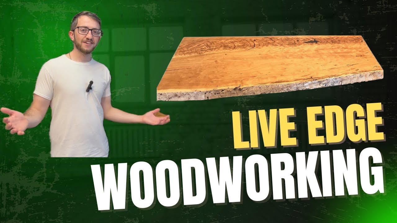 How I Make Live Edge Tables From START TO FINISH