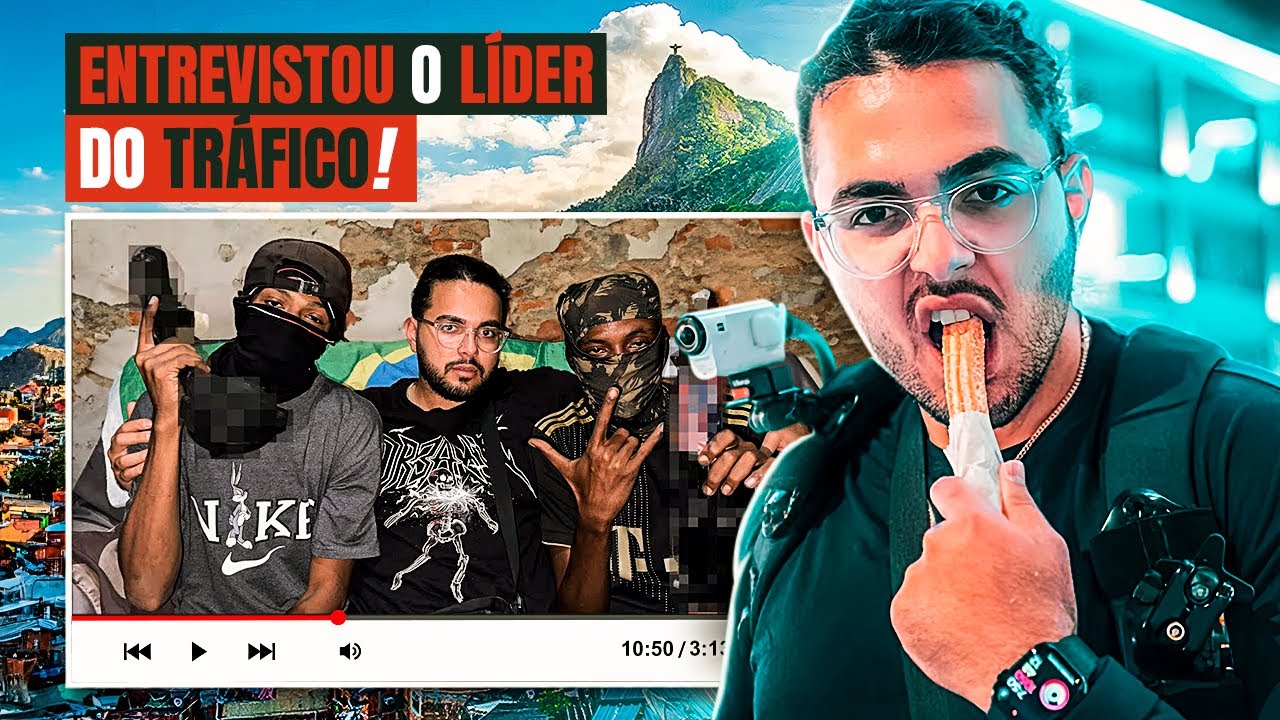 O YOUTUBER QUE INVADIU UMA FAVELA DO RIO