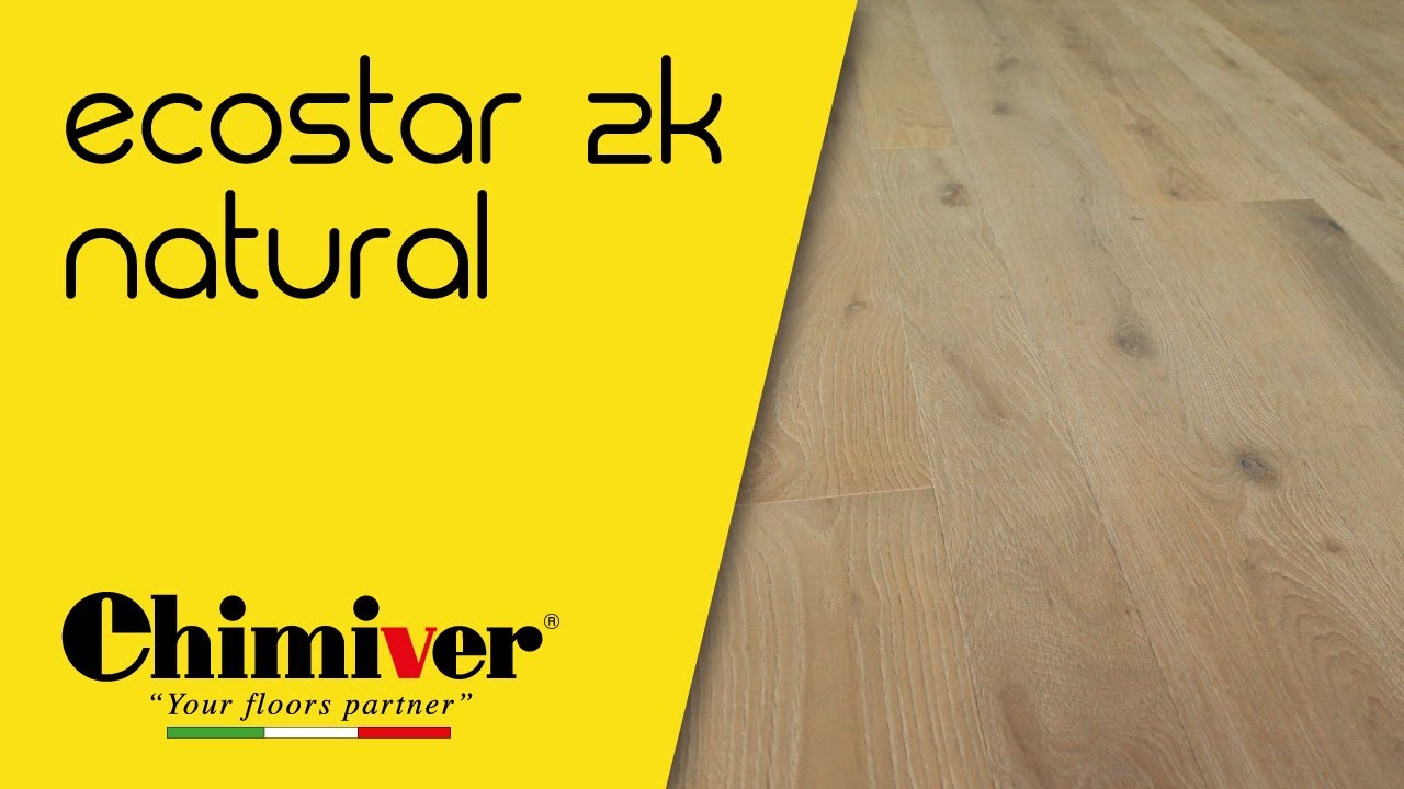 CHIMIVER - Ecostar 2k Natural: Vernice ad effetto naturale per parquet