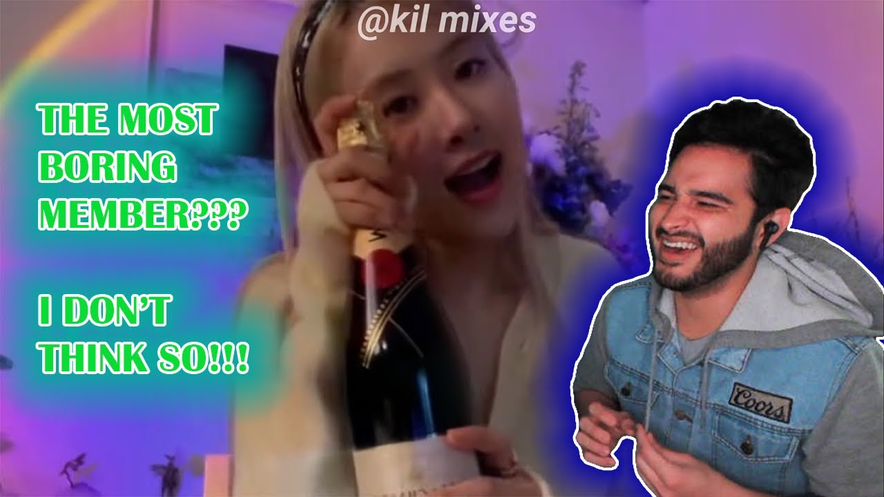 ROSÉ BEING A SECRET COMEDIAN REACTION