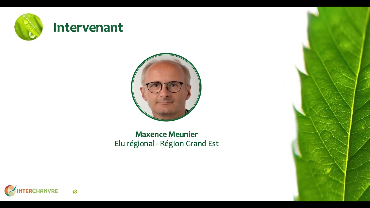 Chanvre et bioéconomie : la stratégie de la Région Grand Est | Conférence All Hemp 2026