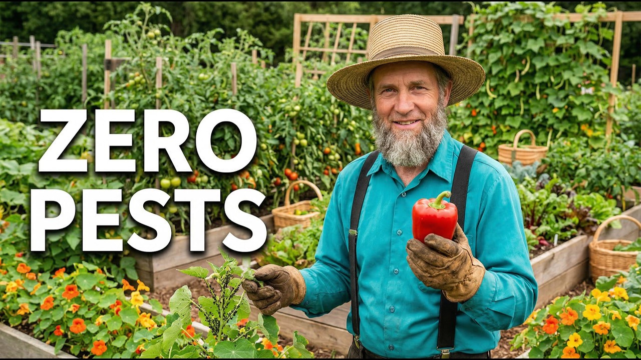The Amish Trap Cropping Method That Keeps Every Pest Away