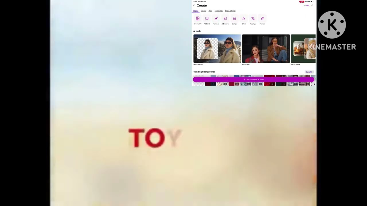 Toyota logo effects!)