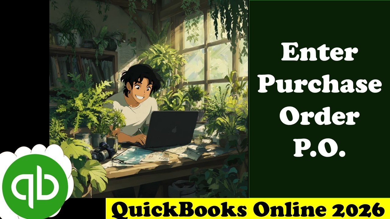 Enter Purchase Order P O 7060 QuickBooks Online 2026