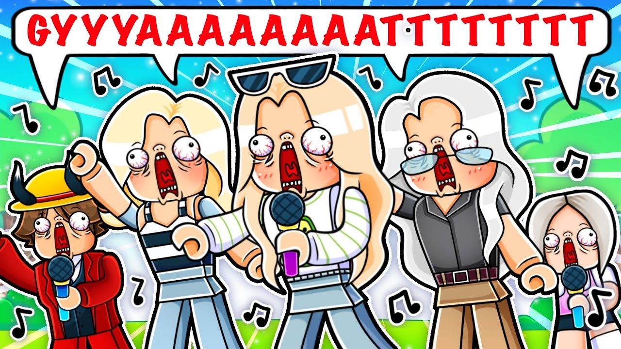 Whole Family REACTS to our FUNNIEST Music Shorts...😂🤣 (Roblox Marathon)