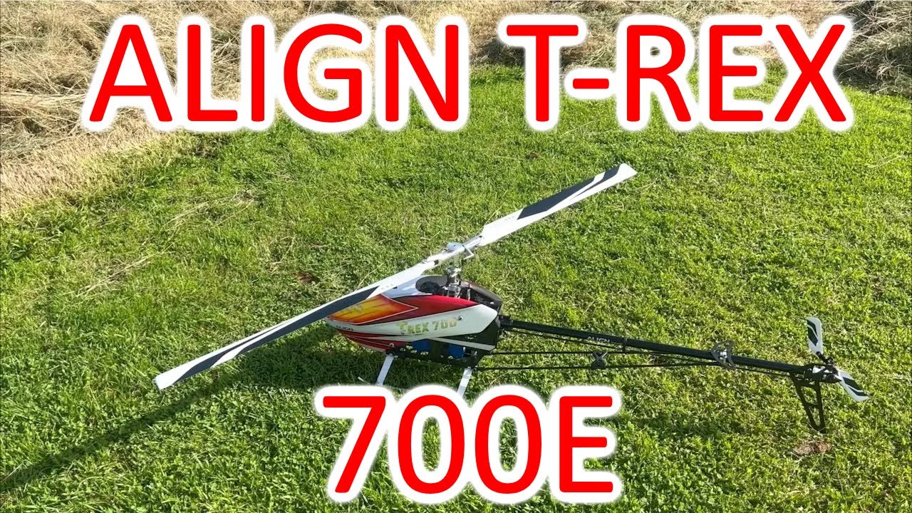 Align T-Rex 700E - Old....but certainly not obsolete! - RC Pilot 'MAGPIE'