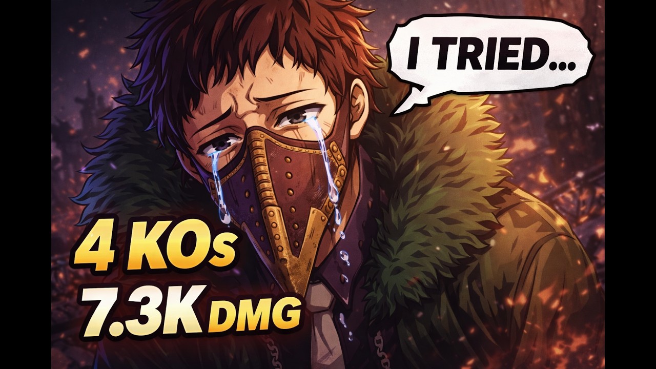 4 KOs. 7.3K Damage. And Still Lost… 💔in My Hero Ultra Rumble