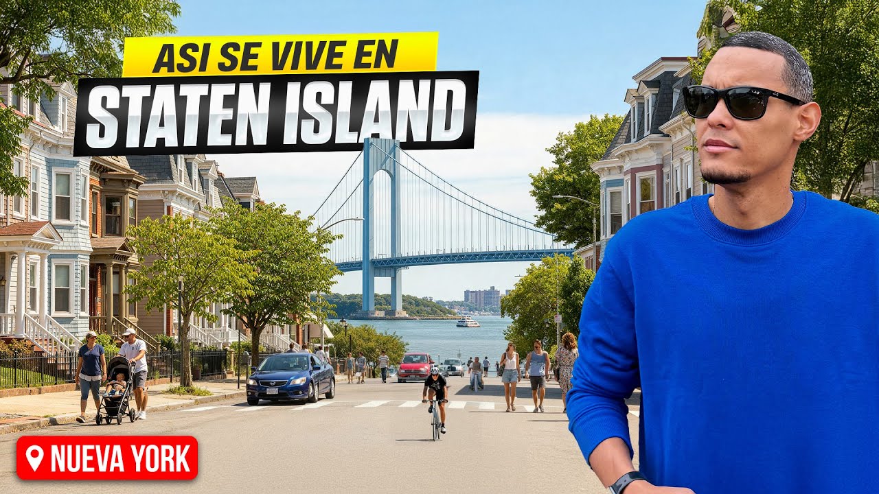 Asi se vive en STATEN ISLAND 🇺🇸 NUEVA YORK 🗽