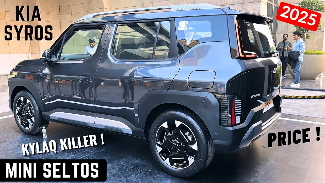 New Kia Syros 2025 Premium SUV - Latest Features, New Interiors | Kia Syros HTX+ (O) Top Model 2025