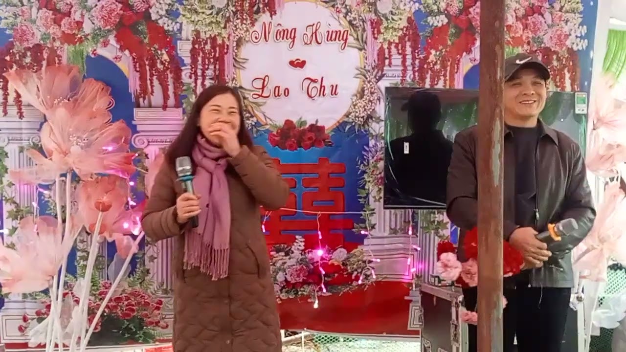 Xuân chuyền z thẩm dung hát đối đáp đám cưới rất hay mọi người cùng nghe nhé 