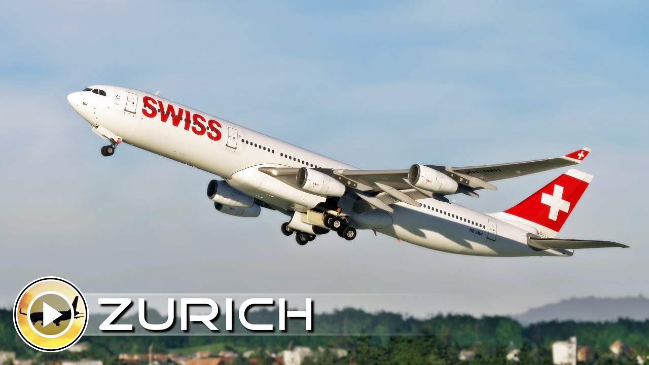 Zurich Airport | Flight Simulator Plane Spotting