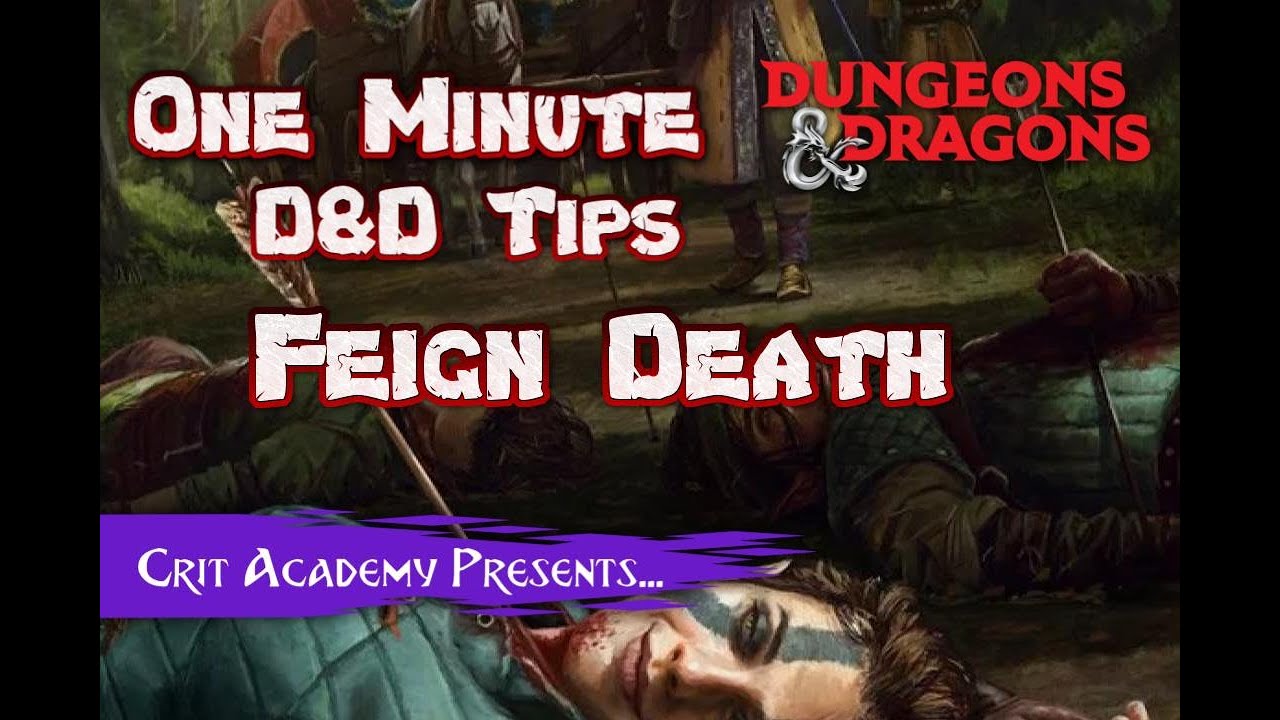 DnD Player Tip: Feign Death | Dungeons and Dragons
