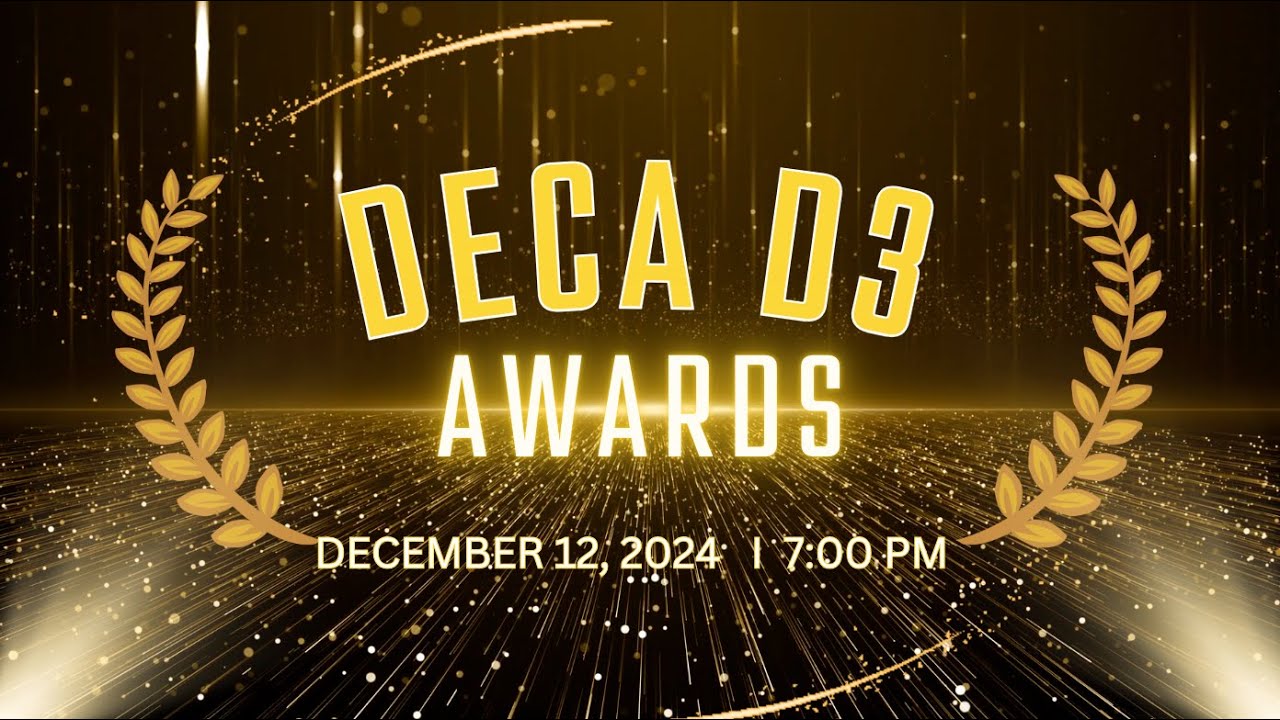 2024 DECA District D3 Award Ceremony