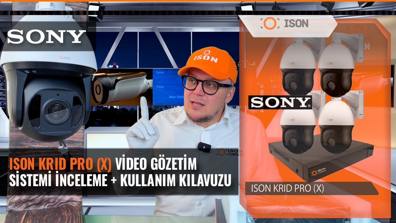 ISON KRID RPO X DÖNER IP POE CCTV KİTİ, GÜÇLÜ ZOOM VE SONY MATRİKSLER