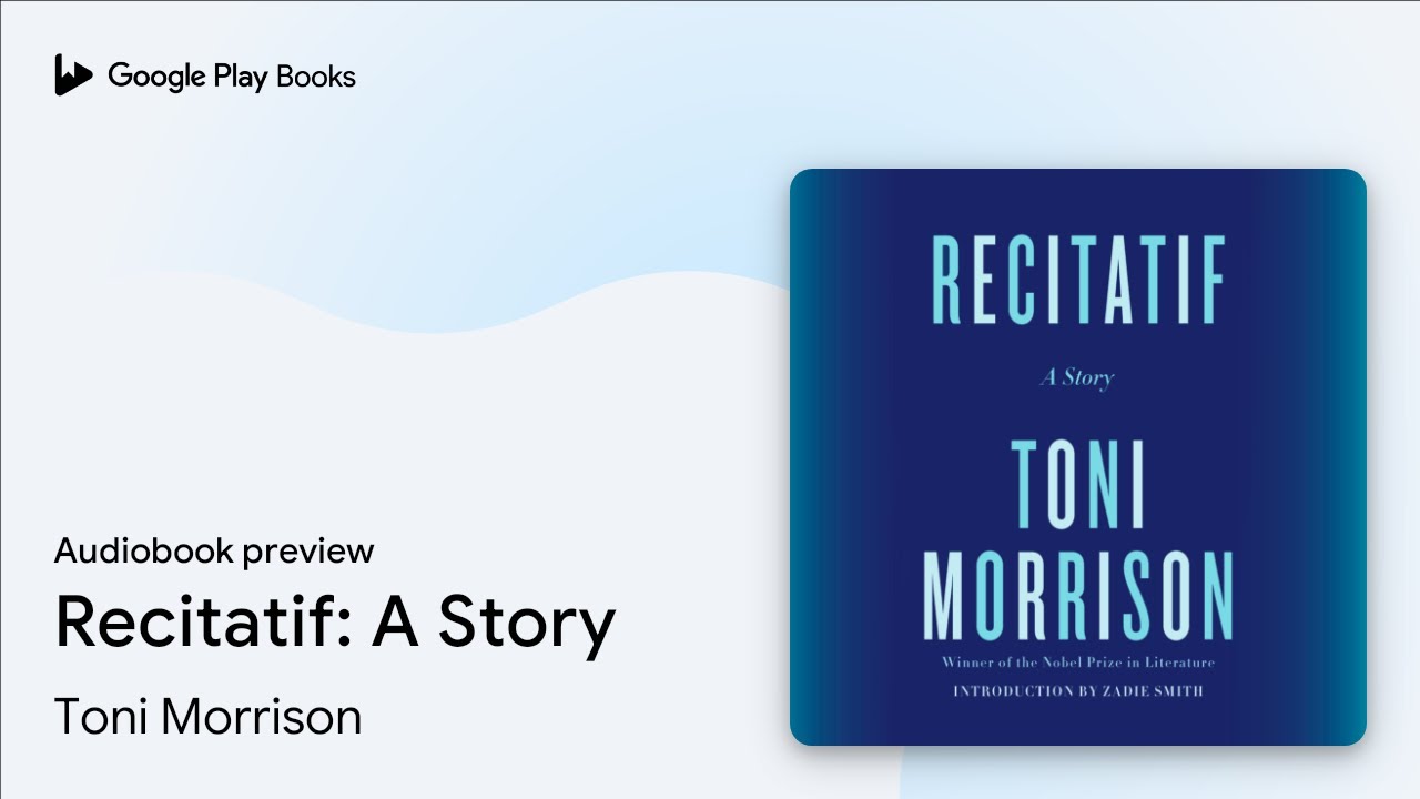 Recitatif: A Story by Toni Morrison &middot; Audiobook preview