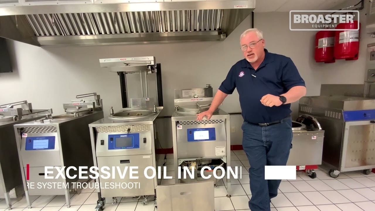 Broaster Pressure Fryer - Operator Troubleshooting Series,  Pressure System