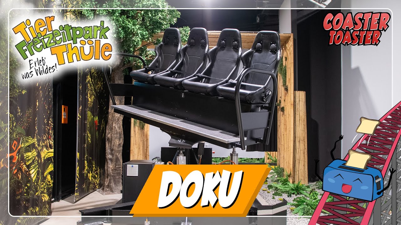 Hinter den Kulissen: Tiki-Tahiti-Adventure-der neue Darkride des Tier- und Freizeitpark Thüle | Doku