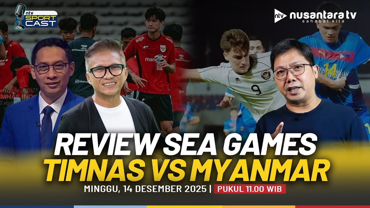 [RERUN] Review SEA Games, Towel Kritik Timnas Indonesia vs Myanmar | SPORT CAST