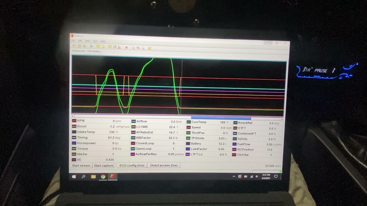 Creating, Saving, and Sending ECMLINK logs