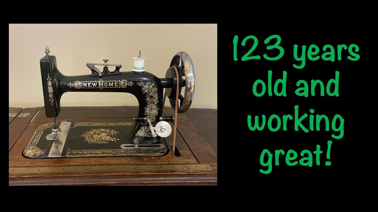 1901 New Home Sewing Machine | Restore this 123-year-old machine with me