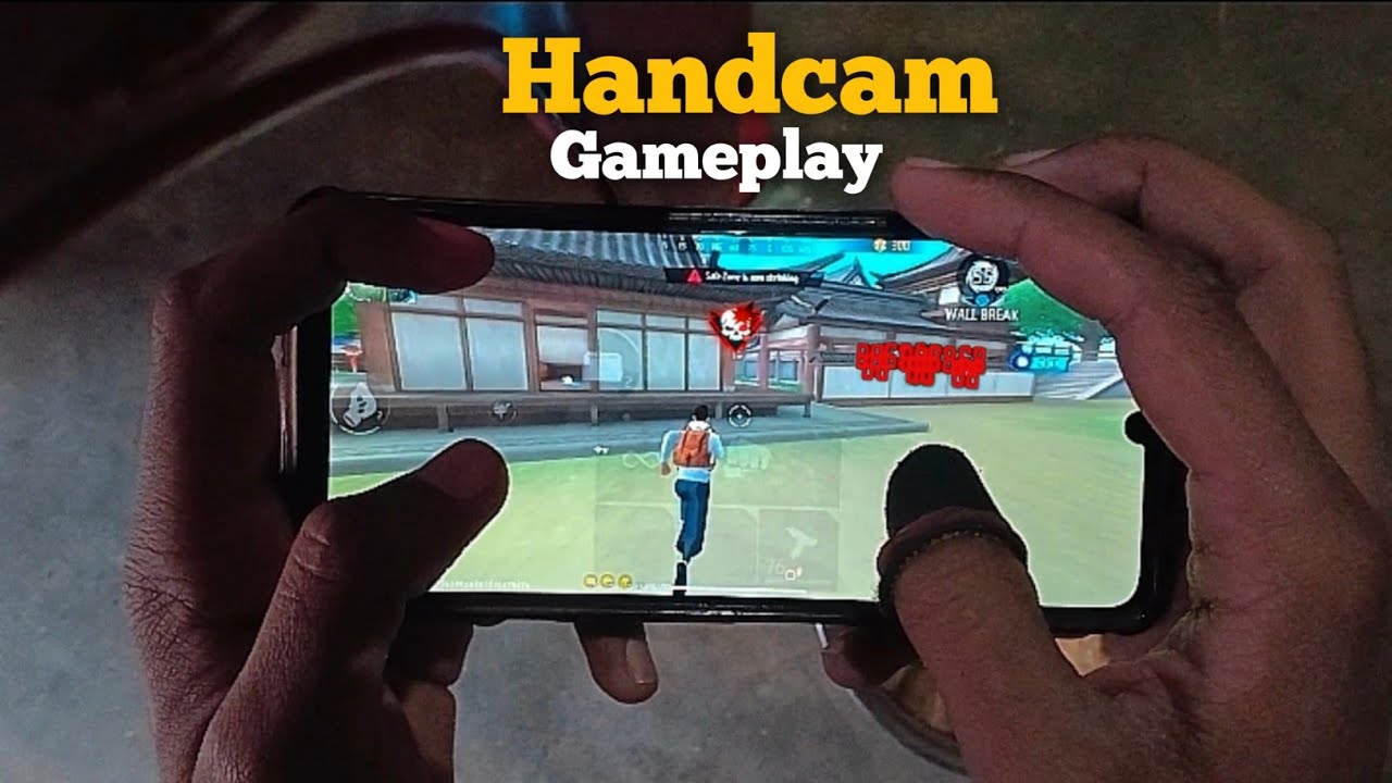 Samsung A06 free fire handcam gameplay BR rank 2026 