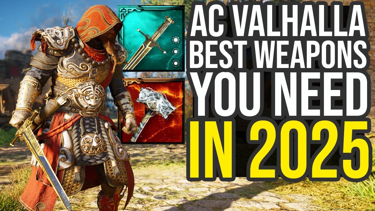 Assassin's Creed Valhalla Best Weapons You Need To Get In 2025 (AC Valhalla Best Weapons)
