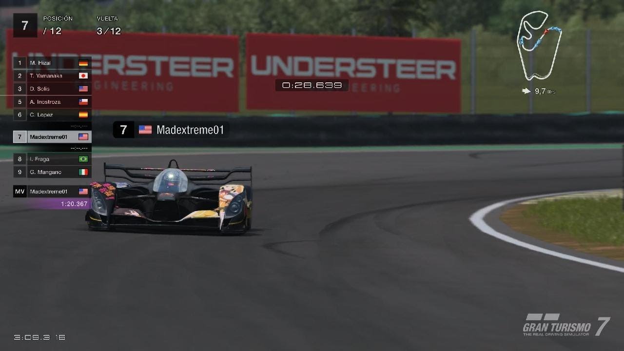 Gran Turismo 7  carrera diaria offline 23/ene/2026  Autódromo de Interlagos