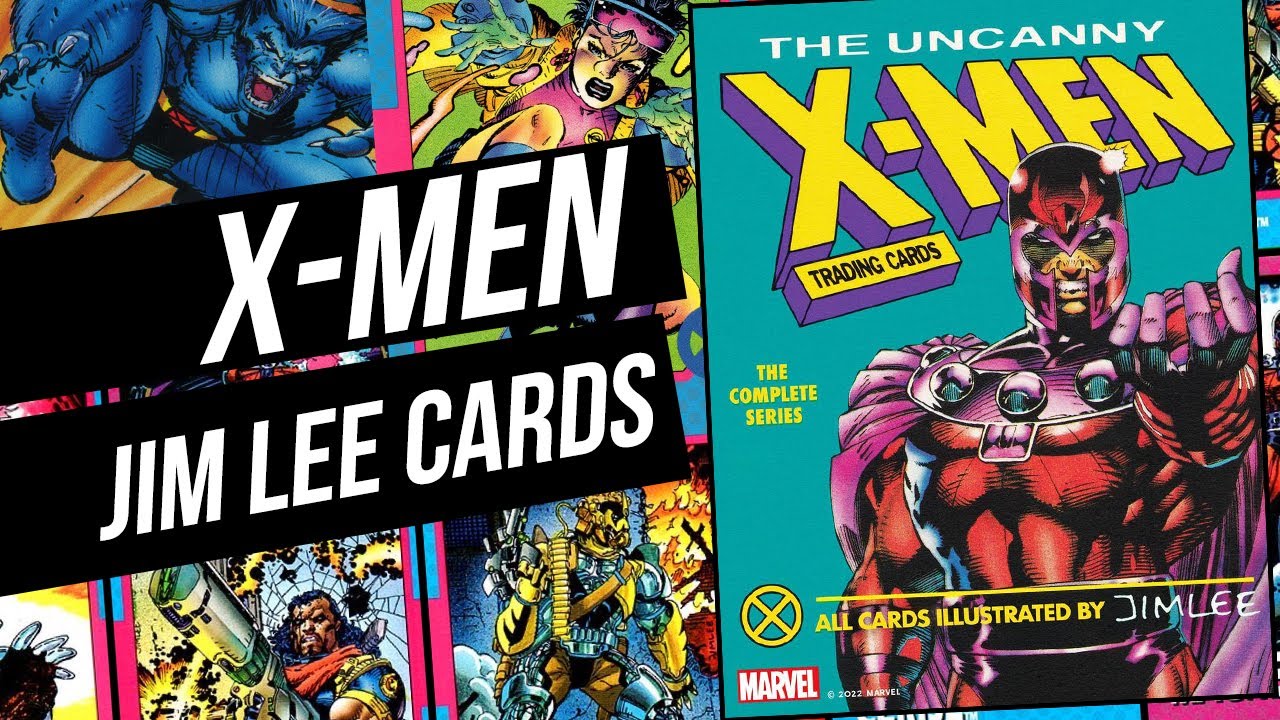 X-Men Jim Lee 1992 Trading Cards Book - Flipthrough & Review