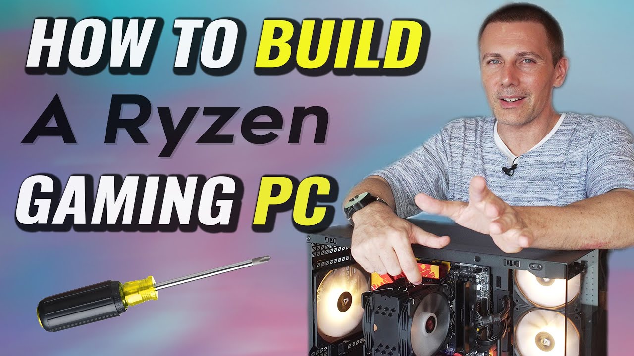 Как собрать игровой ПК (AMD Ryzen 7 7800X3D в Antec C7)