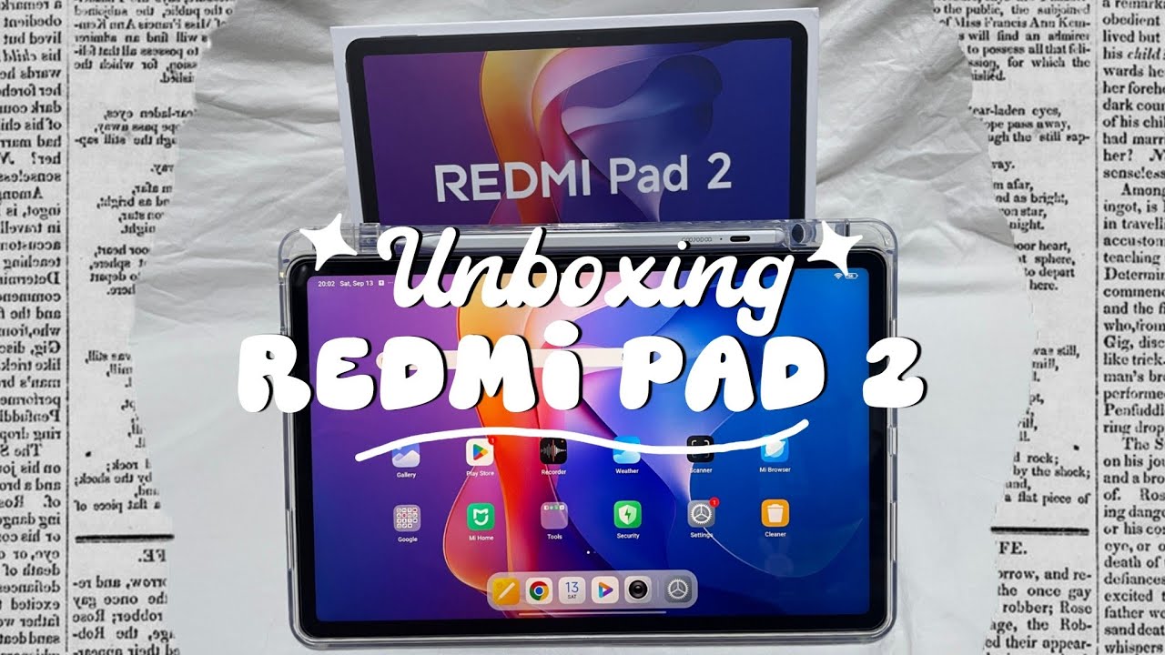 Unboxing Redmi Pad 2  | a l t h e a ۶ৎ