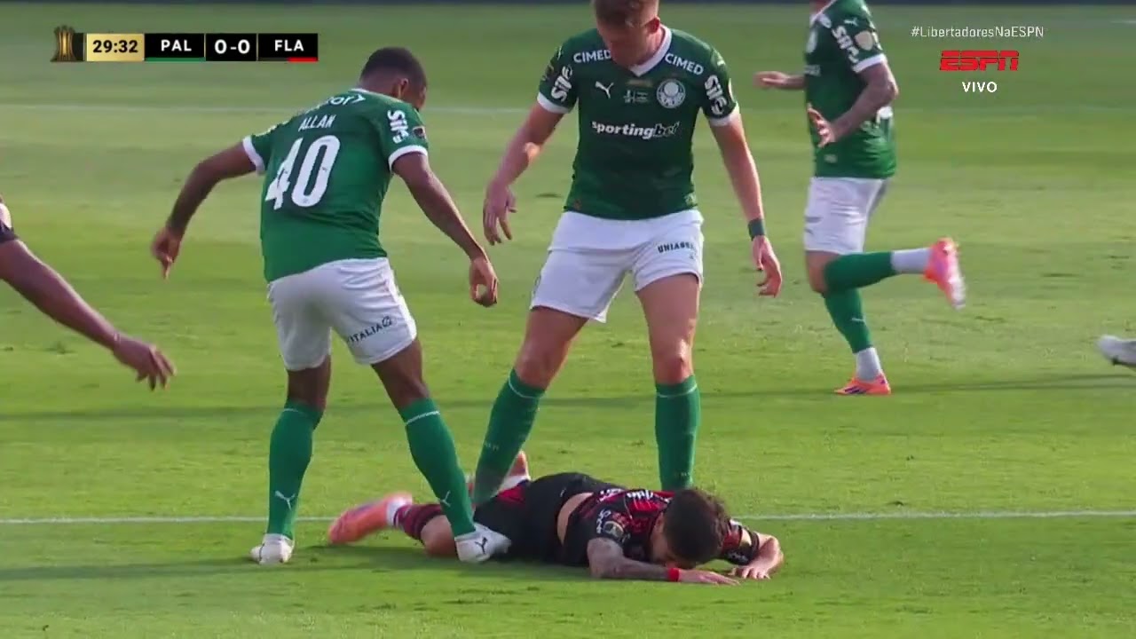 VEJA ERICK PULGAR DANDO UM 'CARINHO' EM BRUNO FUCHS 😂