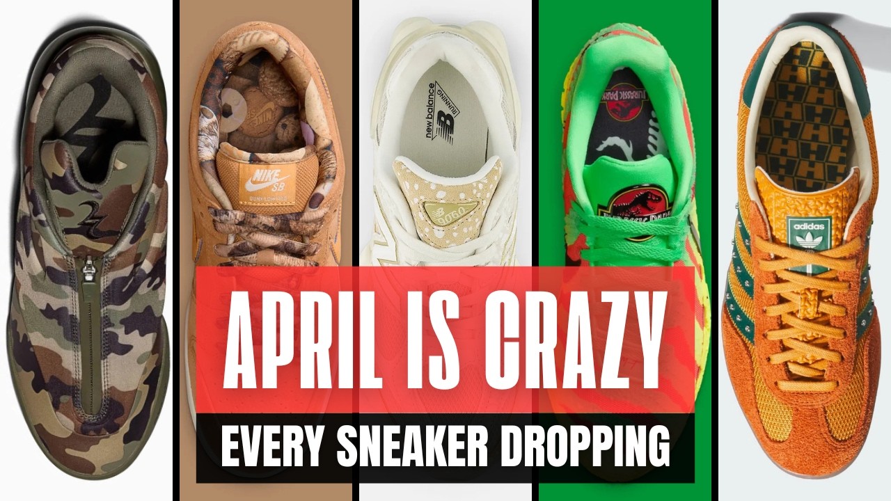 GET THE BEST New Sneakers Releases (April 2026)