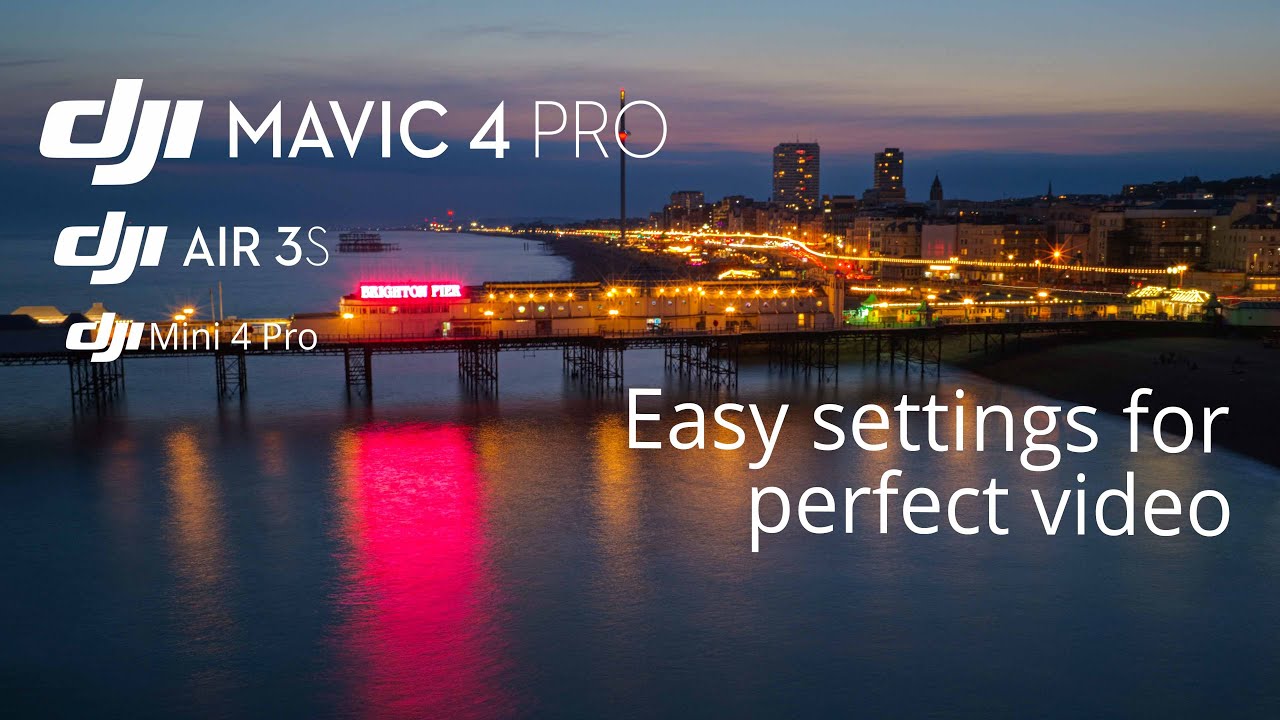 New Drone?  Settings for Smoother Video - DJI Mavic 4 Pro, Air 3S & Mini 4 Pro