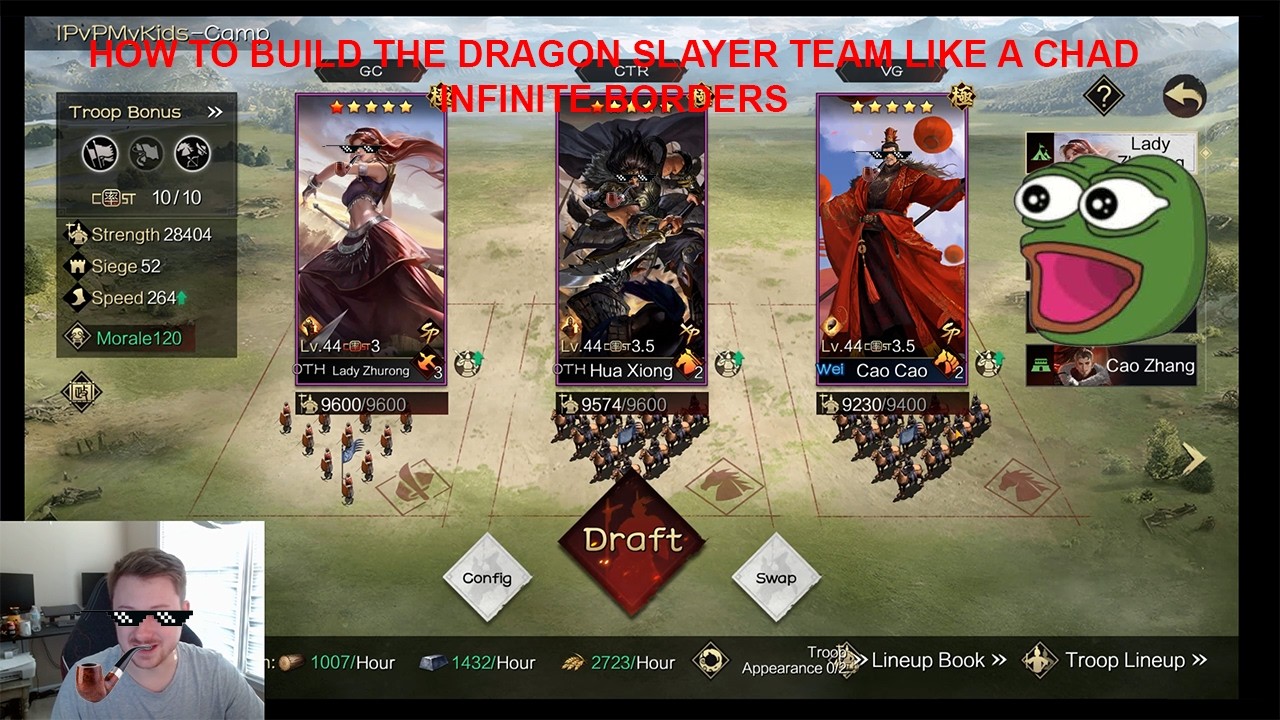 HOW TO BUILD THE DRAGON SLAYER TEAM LIKE A CHAD | INFINITE BORDERS