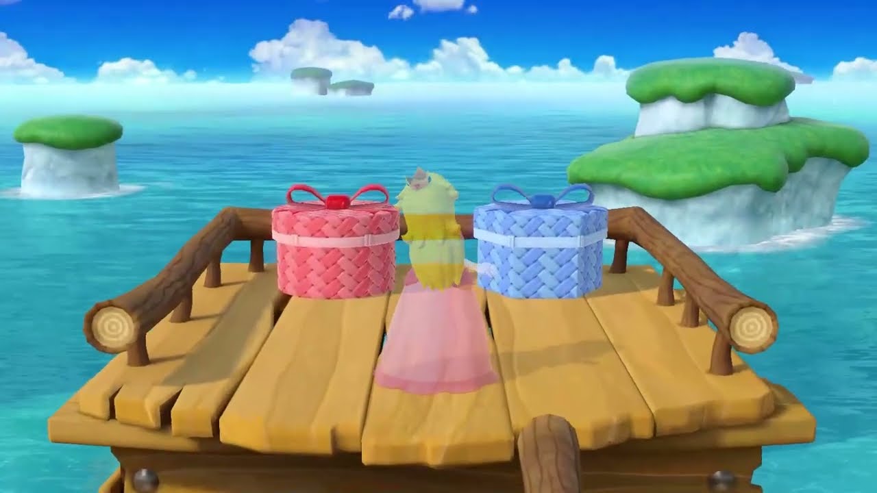 Super Mario Party: Partner Party #023 - Watermelon Walkabout - Waluigi & Yoshi vs Peach & Rosalina