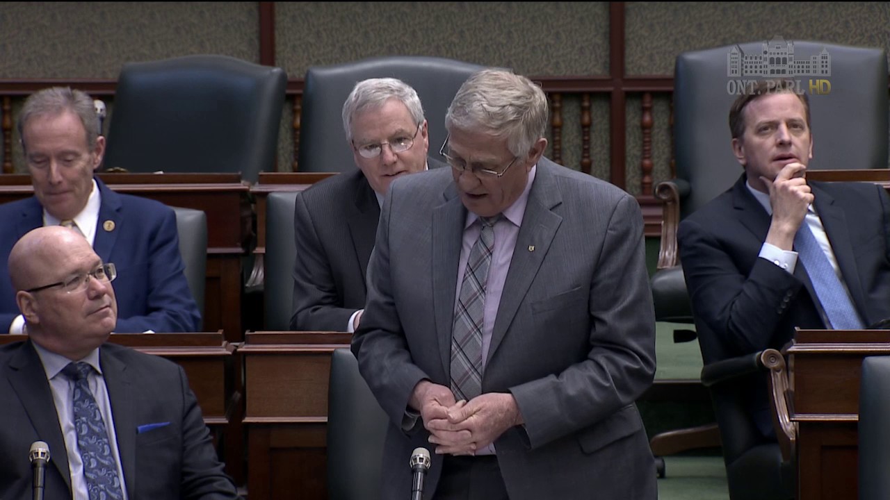 Ernie Hardeman MPP Statement on George Leslie Mackay