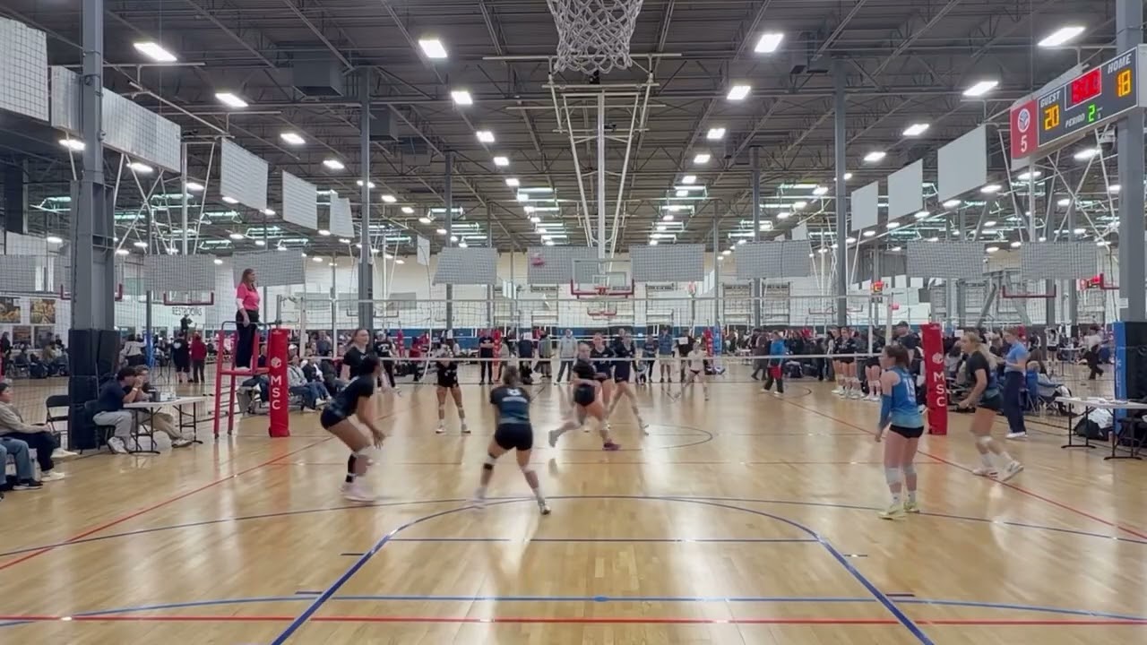 18-1 COAST Danielle Muttera OH #8 SCSN tournament highlights