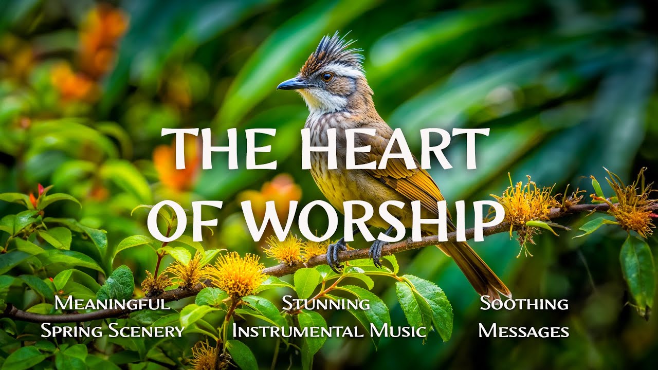 The Heart of Worship : Instrumental Worship and Scriptures with Birds 🕊 Christian Instrumental