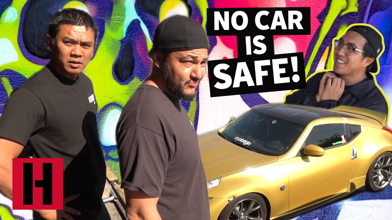 Hoonigan Fresh Meat Johnny Gets His Car Scoped by the Build & Battle Crew