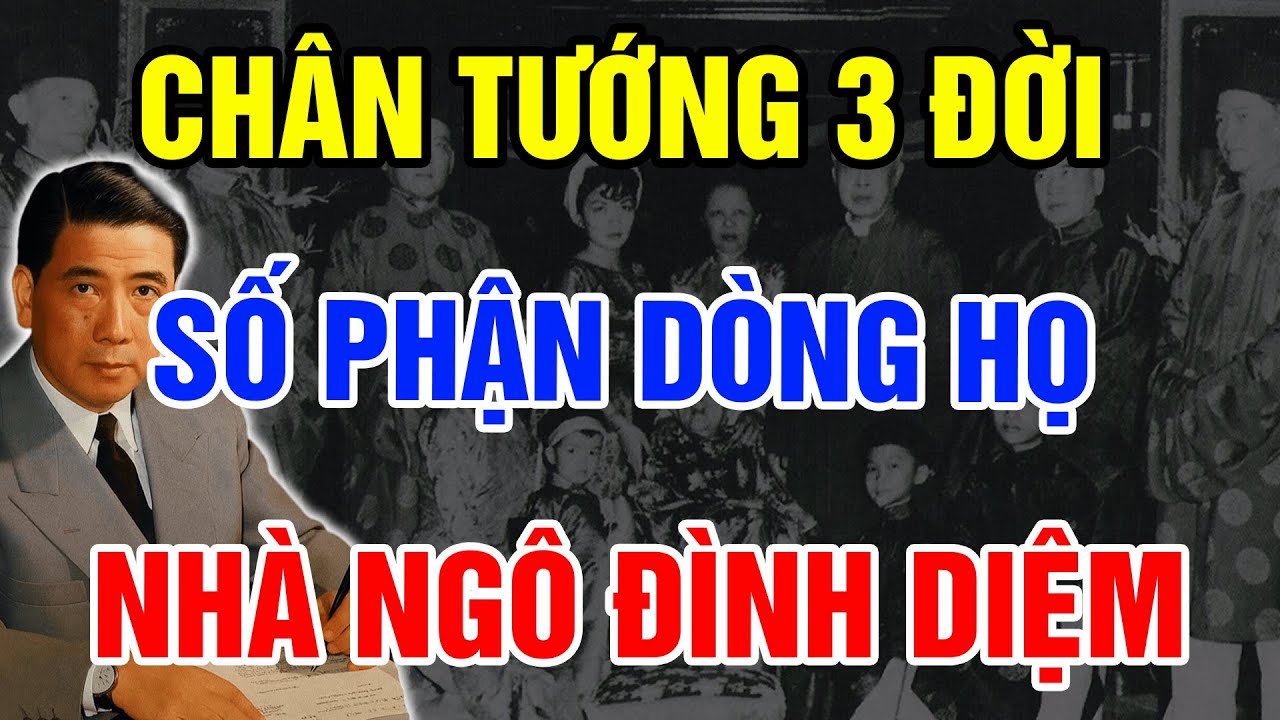 Chân Tướng 3 Đời Dòng Họ Con Cháu Ngô Đình Diệm Từ CỰC THỊNH Đến SUY TÀN