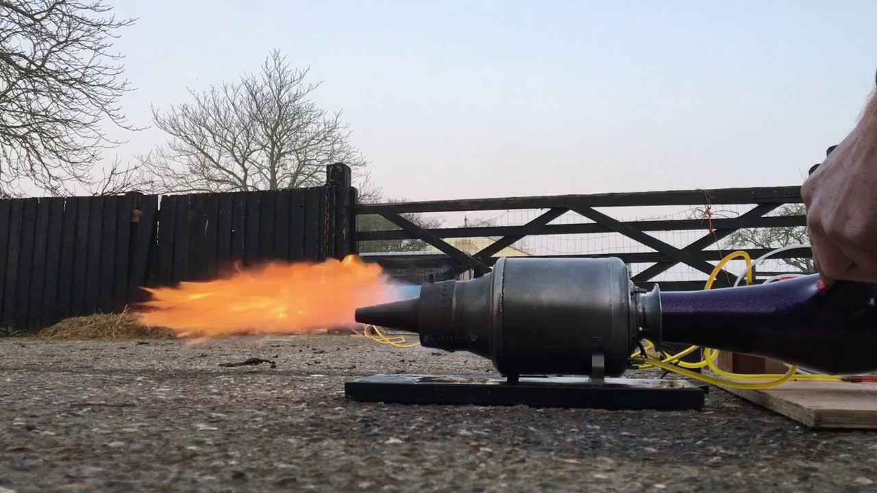FD3/64 Gas turbine running