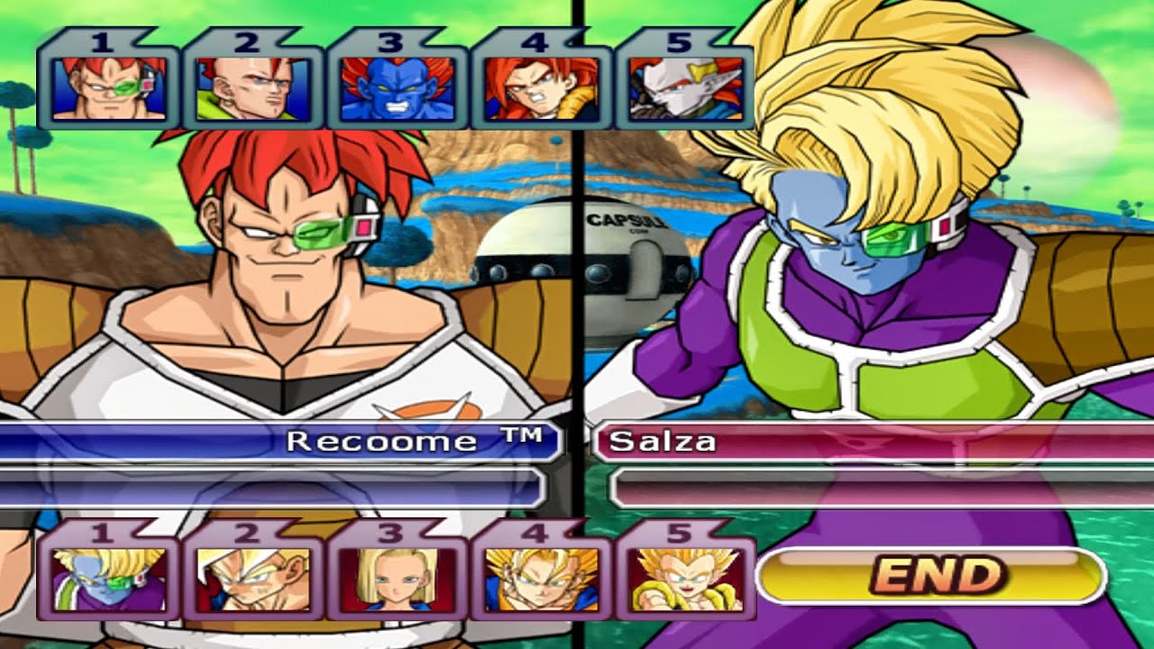REDHEADS VS YELLOW HAIR (COM VS COM) - Dragon Ball Z Budokai Tenkaichi 3