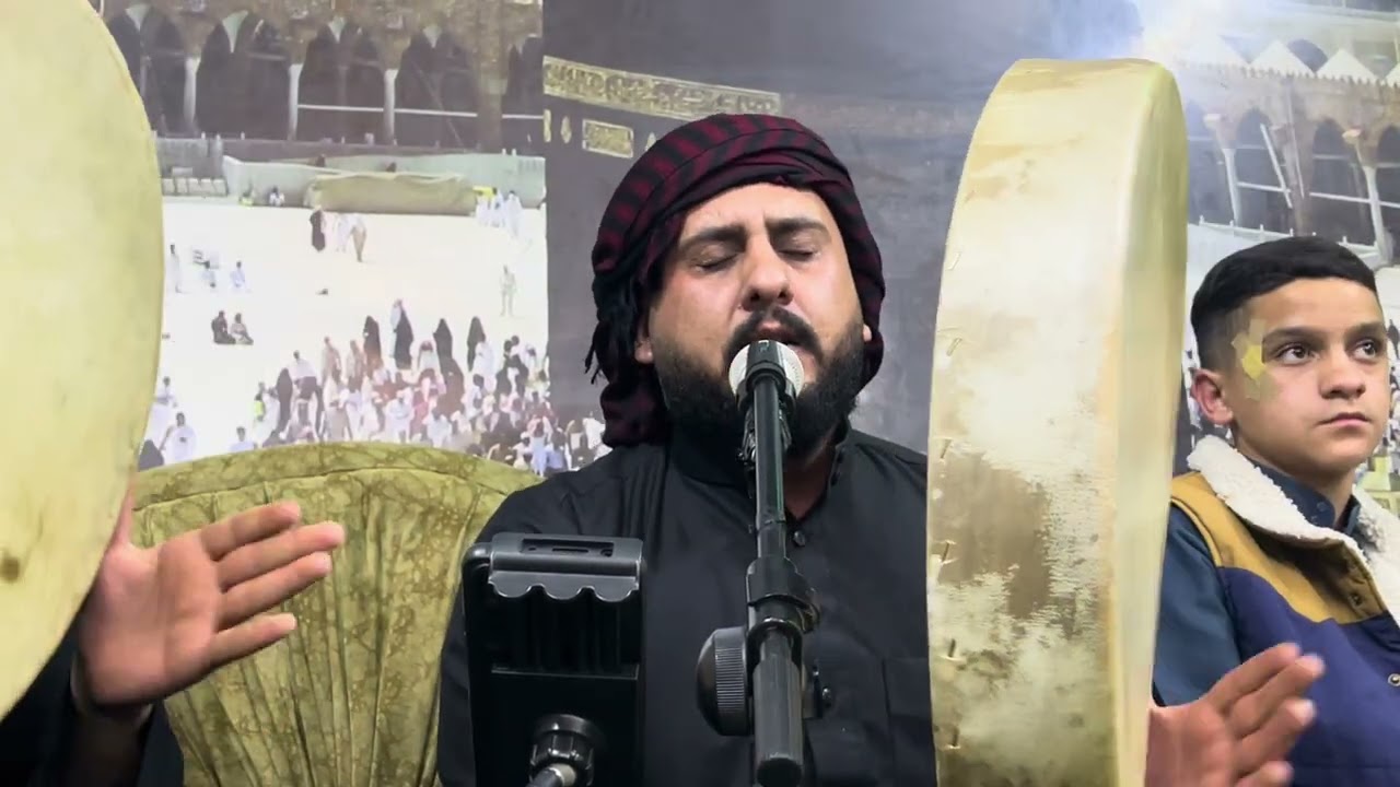 مناوبة بين المداح حسين الحديدي والمداح محمد النعيمي